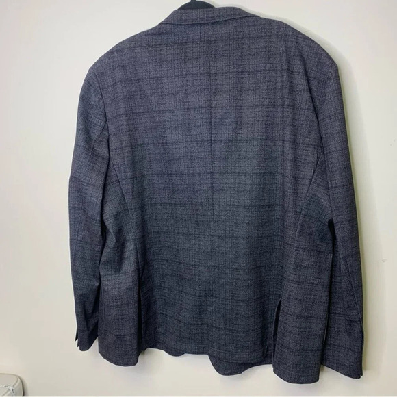 Daniel Hechter Purple Hue Plaid Sport Coat Blazer Size 2X nwot - Picture 4 of 16